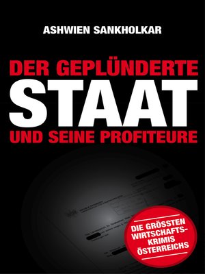 cover image of Der geplünderte Staat und seine Profiteure